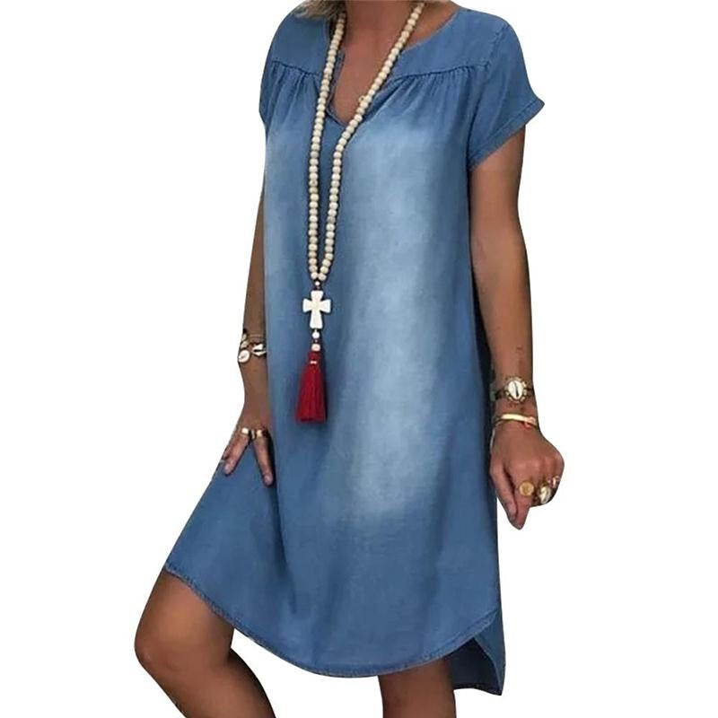 Robe Décontractée à Motif Imprimé pour Dames
