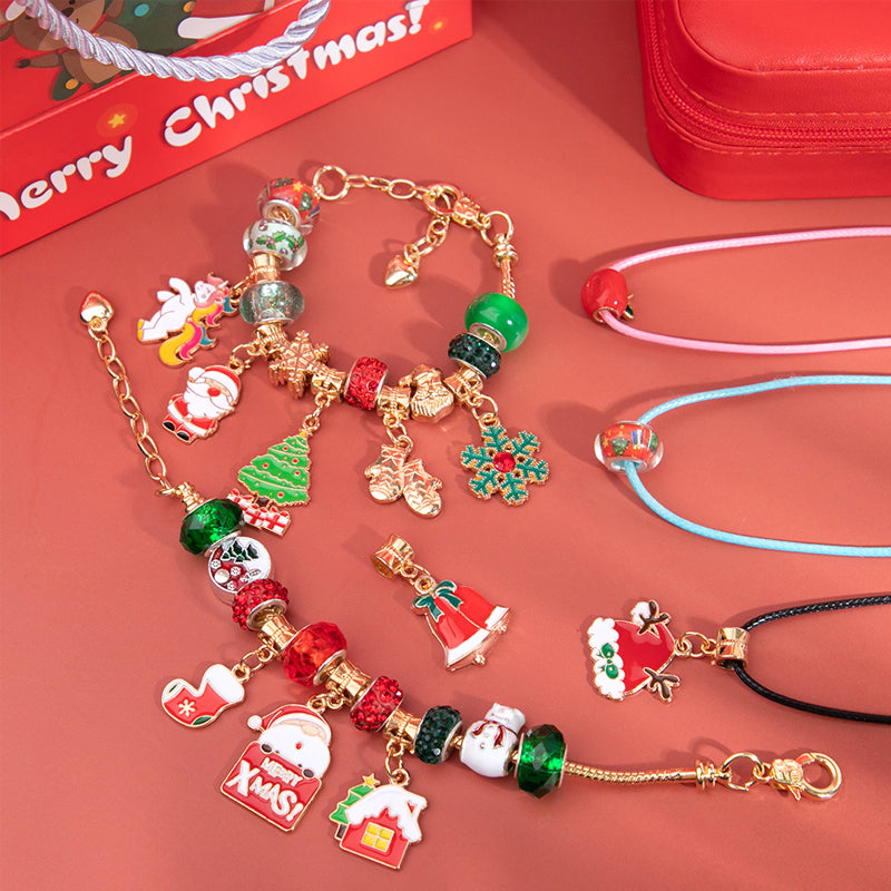 Set de bracelets de Noël DIY