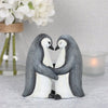 Animal Love Couple Câlin Paire Figurine Ornement Décor À La Maison