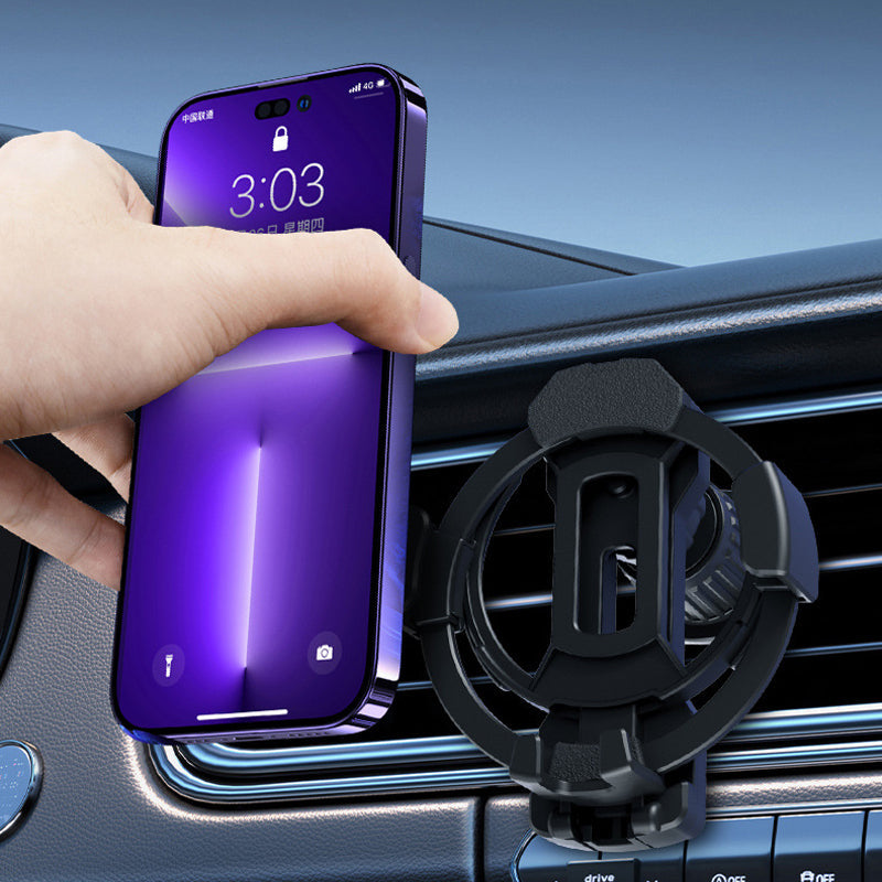 Support pour portable et gobelet de voiture 2 en 1