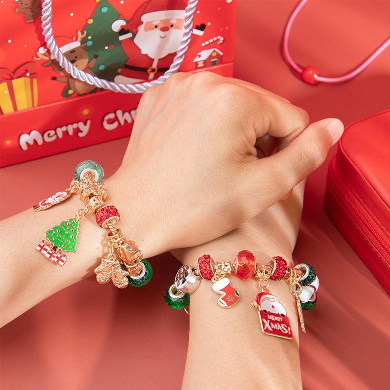 Set de bracelets de Noël DIY