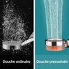 Pomme de douche rotative haute pression