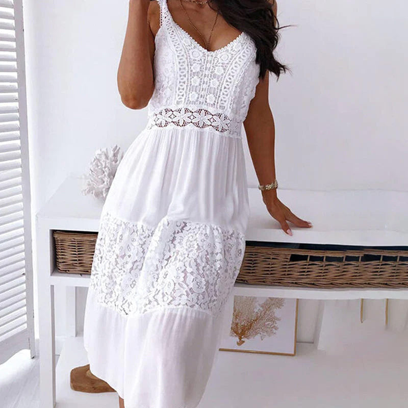 Robe Nuisette En Dentelle