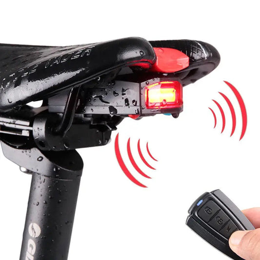 Feu Arrière d'alarme Sonore et Lumineux Intelligent pour Vélo