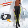 Pantalon femme taille haute en duvet - ciaovie