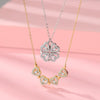Collier Creux Trèfle à Quatre Feuilles