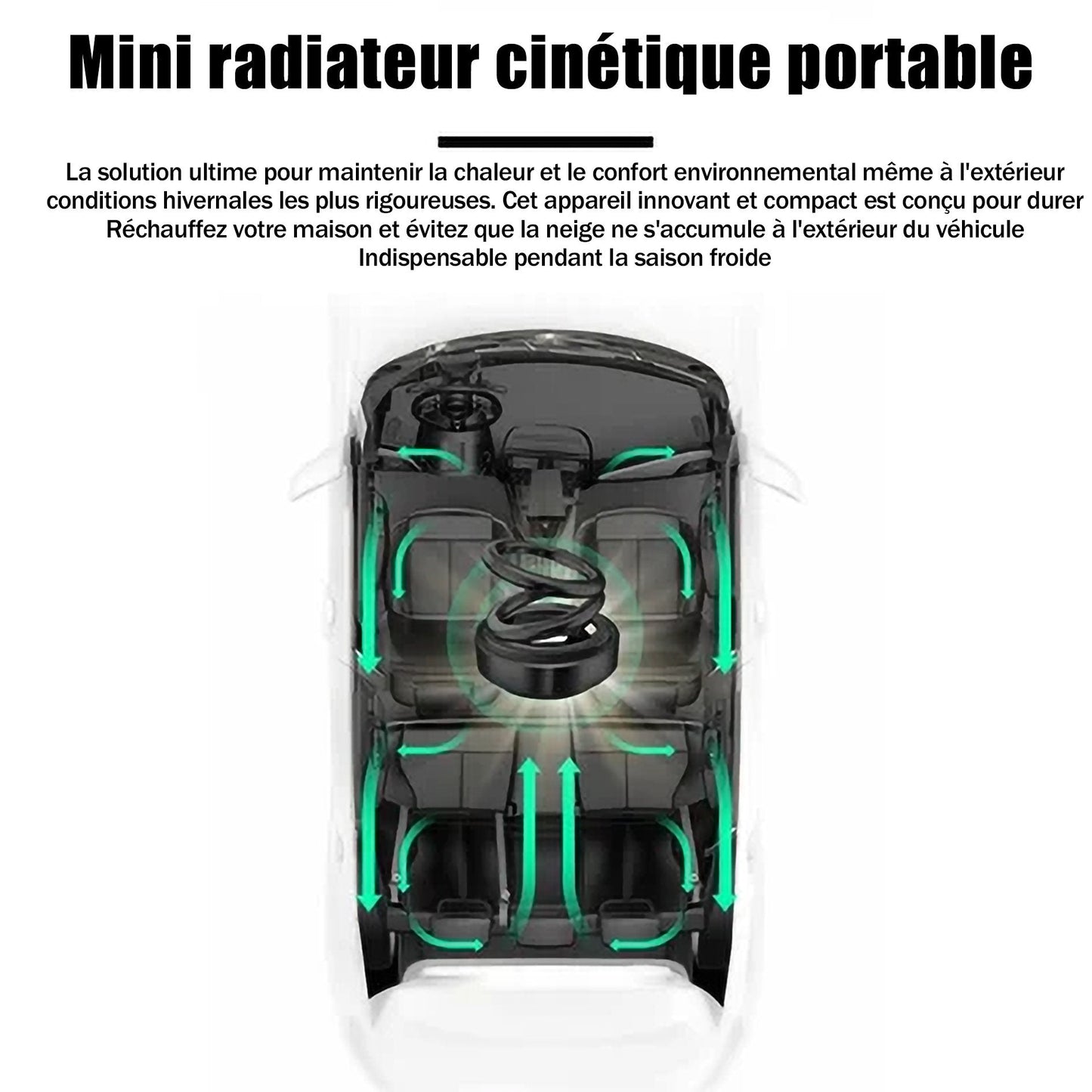 Réchauffeur moléculaire cinétique portable Rayhong™