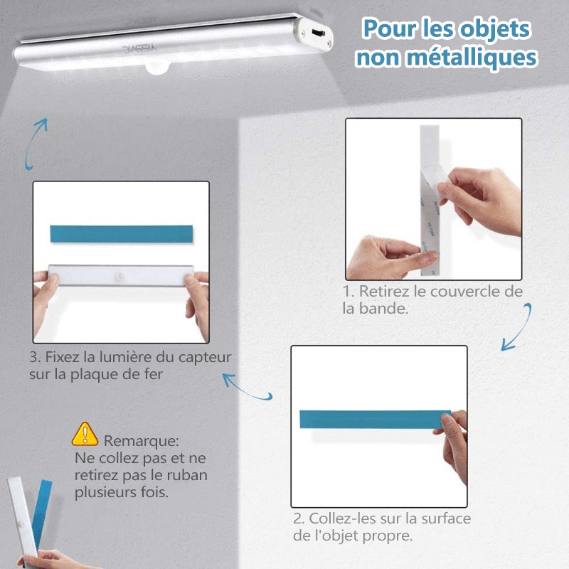 Éclairage de Placard à LED avec Détecteur de Mouvement - ciaovie