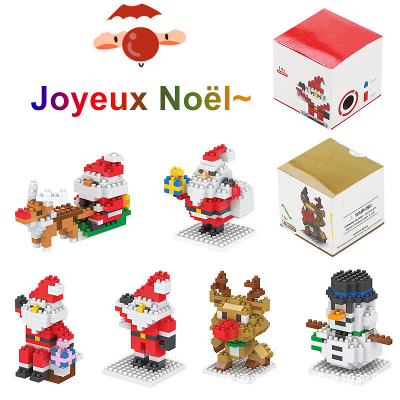 Modèle de Bloc de Construction Créatif Bricolage