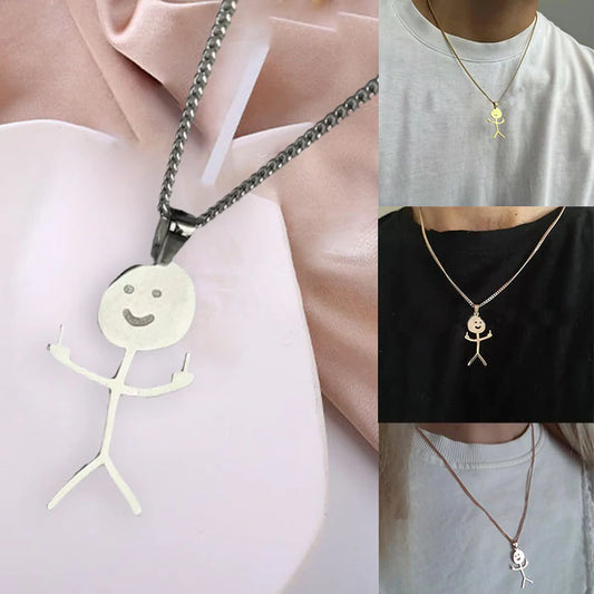 Collier Drôle et Personnalité