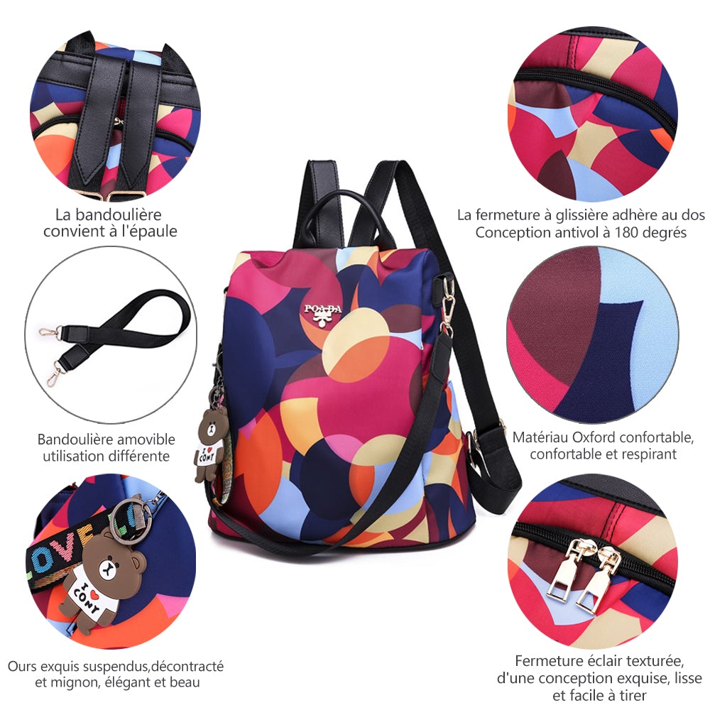 Sac à dos multifonctionnel Cool Retro - ciaovie