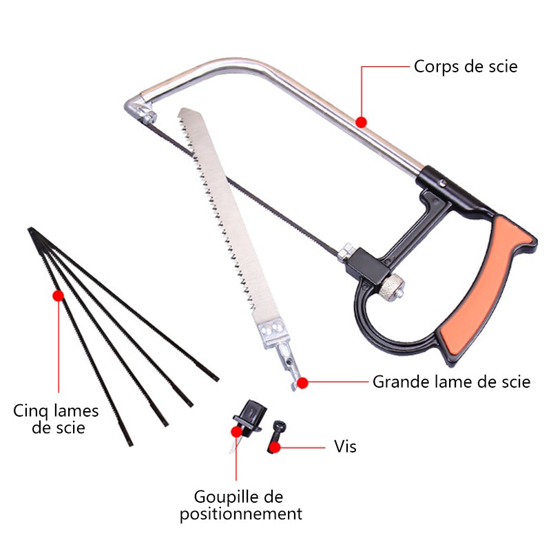 Kit de Scie à Main Universel - ciaovie