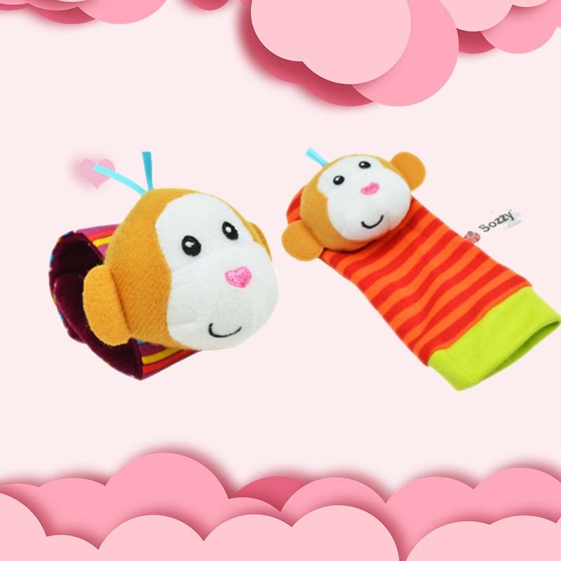 CHAUSSETTES ET BRACELETS EVEIL  POUR BÉBÉ - ciaovie