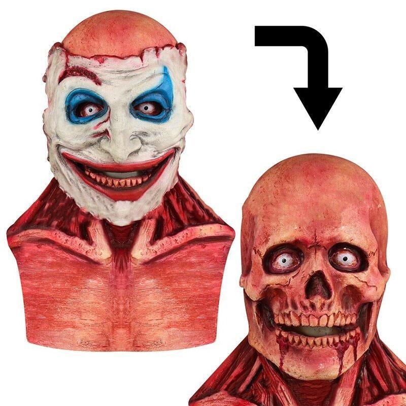 (🎃Promotion d'Halloween🎃) Masque Double Couche Crâne d'Halloween