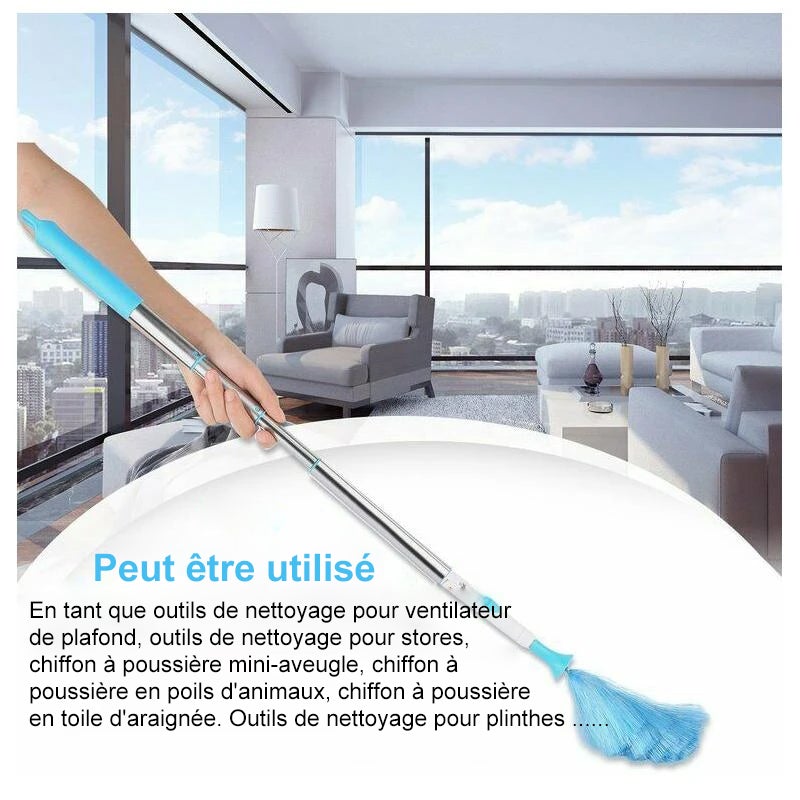 Rotation à 360° Plumeau Électrique Réglable - ciaovie