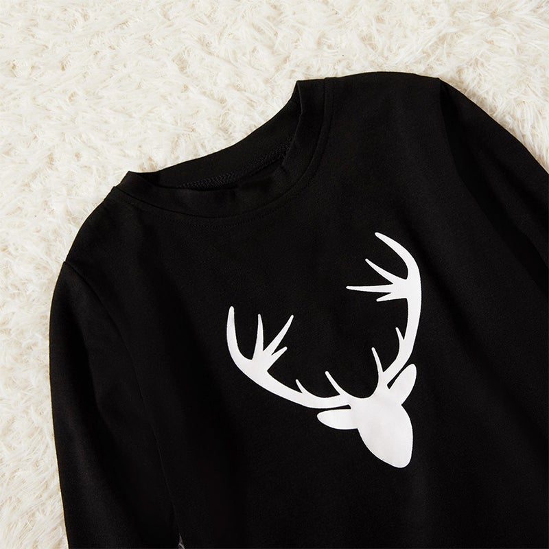 Ciaovie™ Pyjama de Famille de Noël avec Motif de Renne - ciaovie