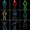 Kit de Stickman à LED Fil de Lumières