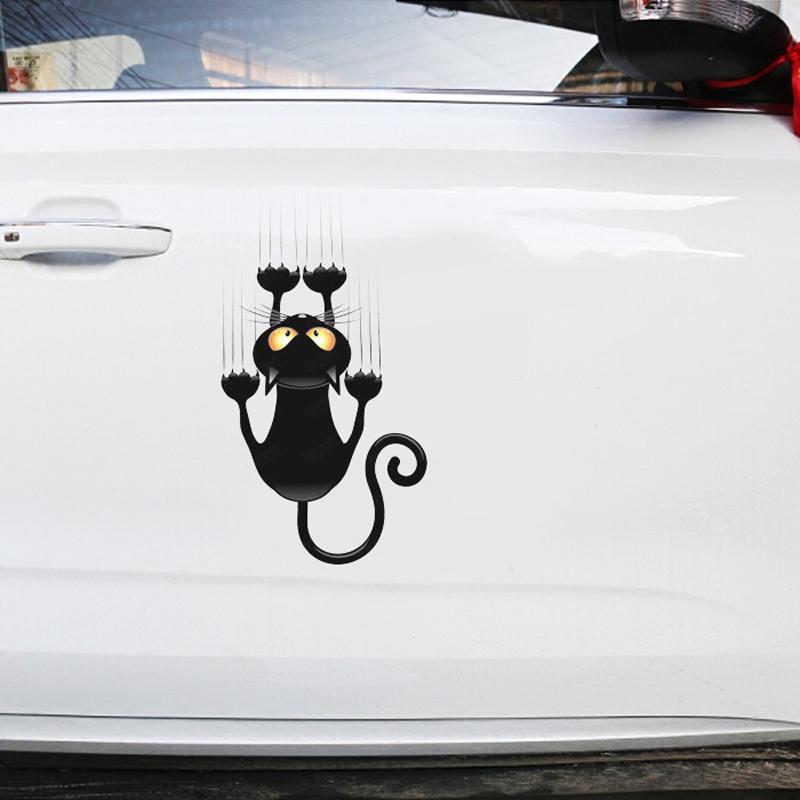 Autocollant de Voiture de Mignon Animal créatif en simulation 3D