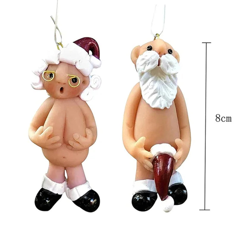 Pendentif Père Noël 2022 Nouvel An Résine Décoration de Noël