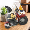 Statue Nain Motard