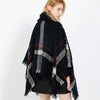 Ciaovie™ Pull châle à Carreaux - ciaovie