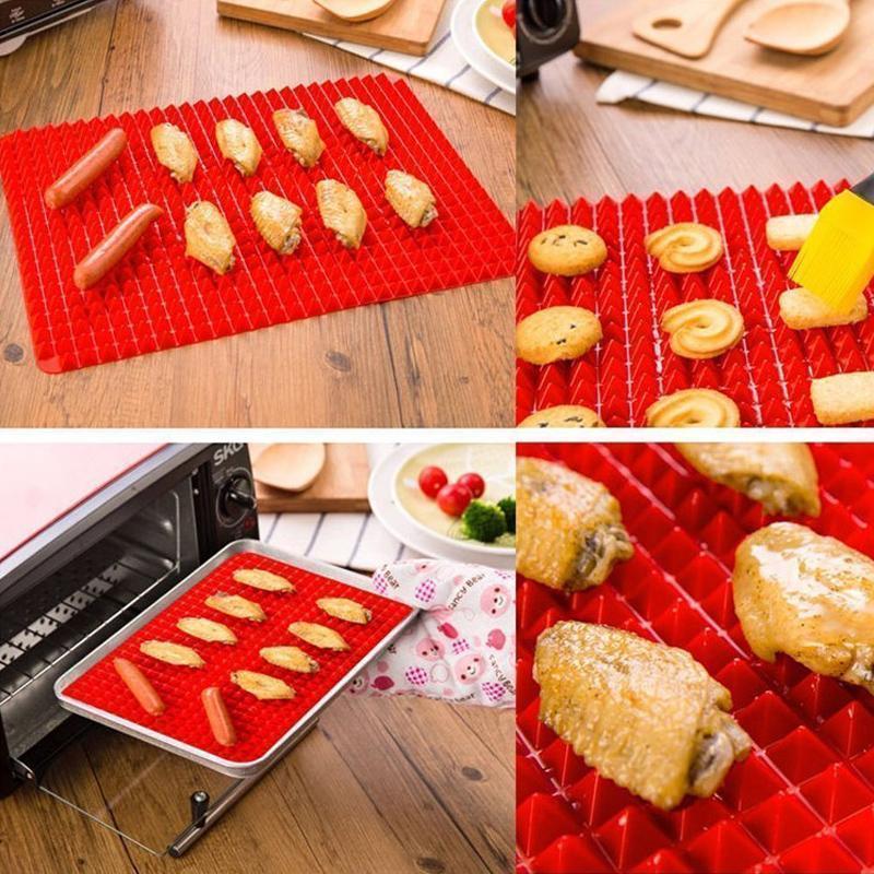 Ciaovie™ Tapis de Cuisson en Silicone Anti-adhésif Réutilisable - ciaovie