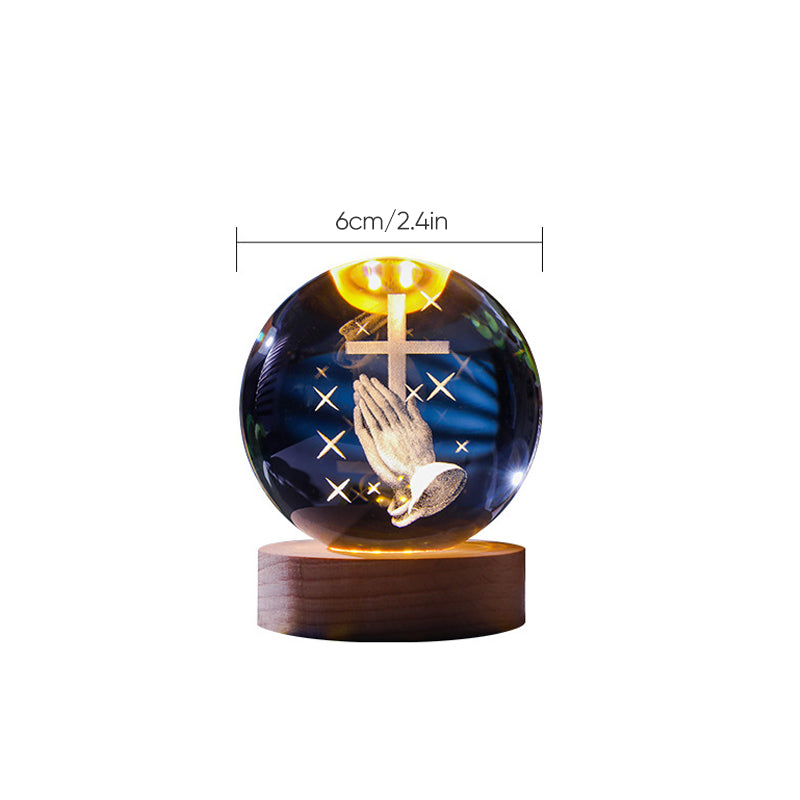 Boule de cristal créative