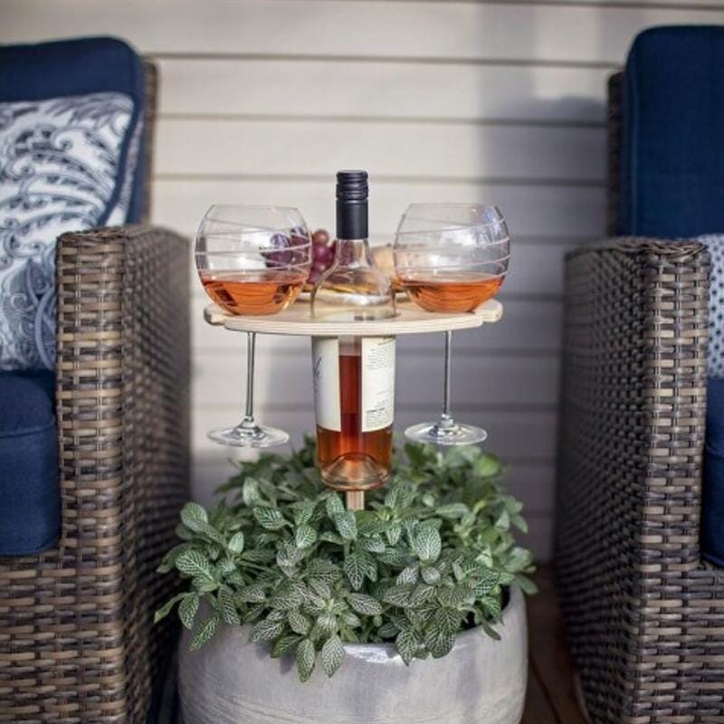 Table à vin portable d'extérieur