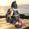 Statue Nain Motard