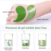 Masque hydratant pour les yeux aux algues pour éliminer les cernes