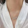 Collier Creux Trèfle à Quatre Feuilles