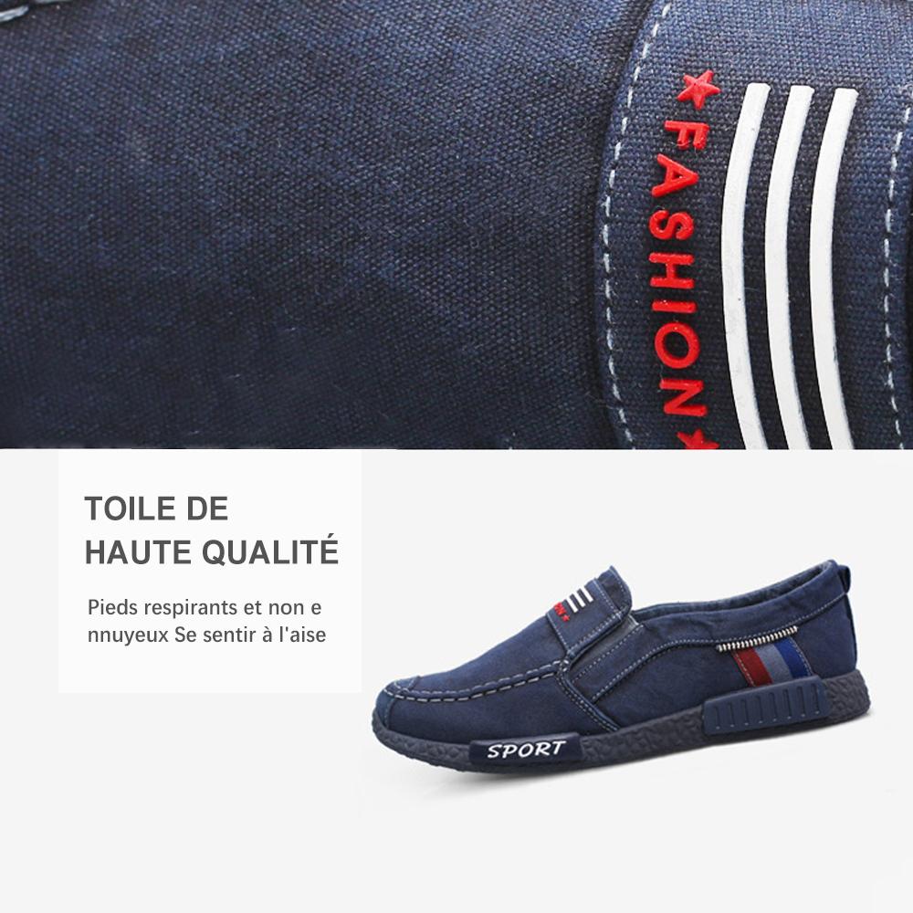 Chaussures de toile décontractées à fond souple - ciaovie