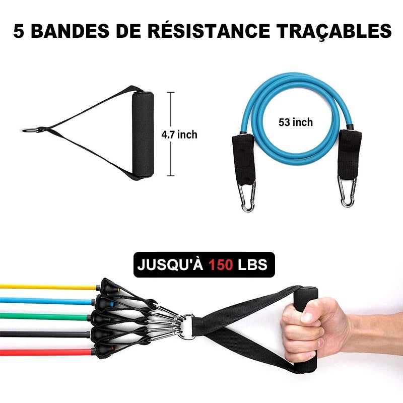 Corde de Tension En Latex (11 pièces)