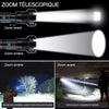 Lampe de Poche Laser LED Tactique Rechargeable