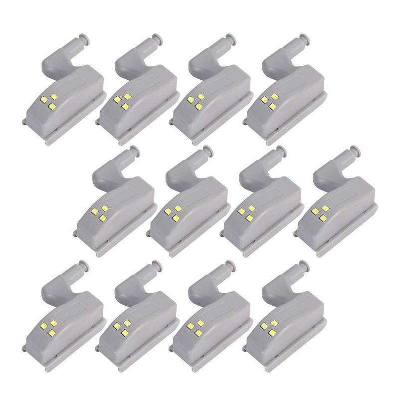 LED Lumière de Charnières pour Armoire (10 pièces) - ciaovie