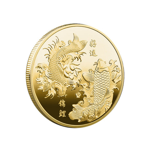 Pièce commémorative Koi