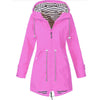 Longue Veste à Capuche Pliable Imperméable - ciaovie