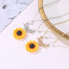 Collier de Tournesol avec Perles Fascinantes