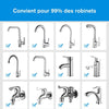 Tête de Robinet à Bulle Rotative