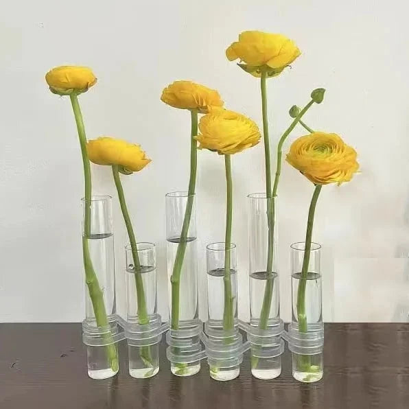 Vase à fleurs à charnière