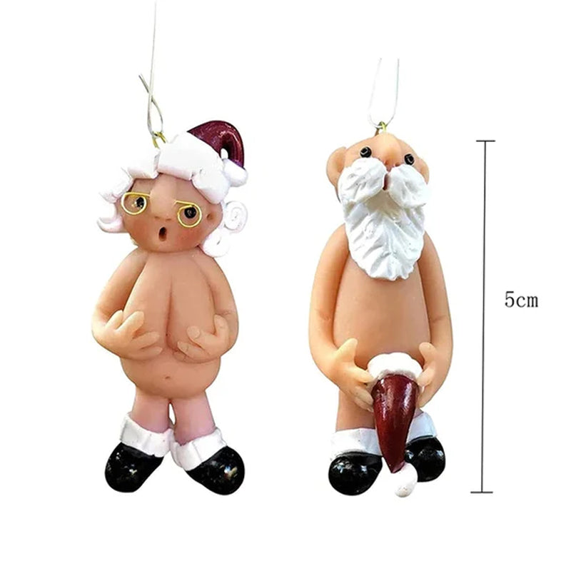 Pendentif Père Noël 2022 Nouvel An Résine Décoration de Noël