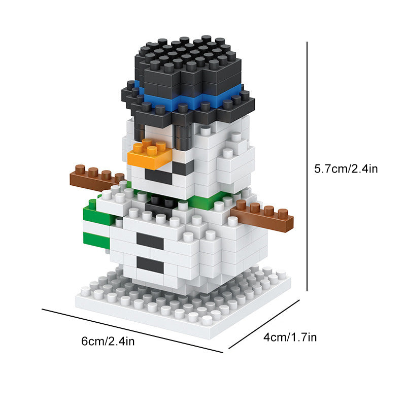 Modèle de Bloc de Construction Créatif Bricolage