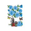 Vase à Fleurs en 3D Sticker Mural Auto-adhésifs