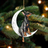 Asseyez Sur La Lune - Ornement Recto Verso