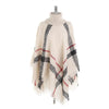 Ciaovie™ Pull châle à Carreaux - ciaovie
