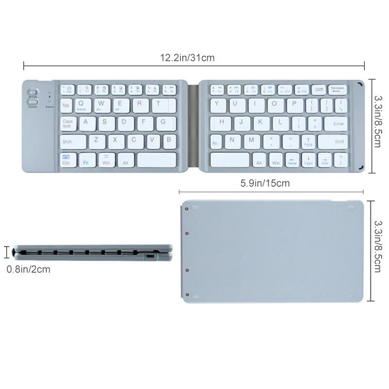Clavier Pliable De Bluetooth Sans Fil