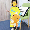 Serviette de bain dessin animé pour enfants