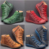 Ciaovie™ Bottines à Talons Plats Monochromes - ciaovie