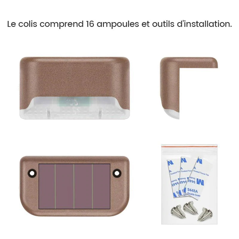 Lampe Solaire d'Extérieur Etanche