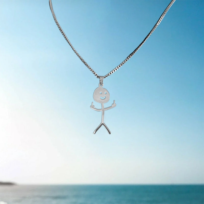 Collier Drôle et Personnalité